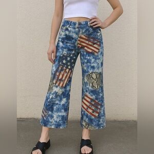 Sinéquanone Paris | Printed High-Rise Pants